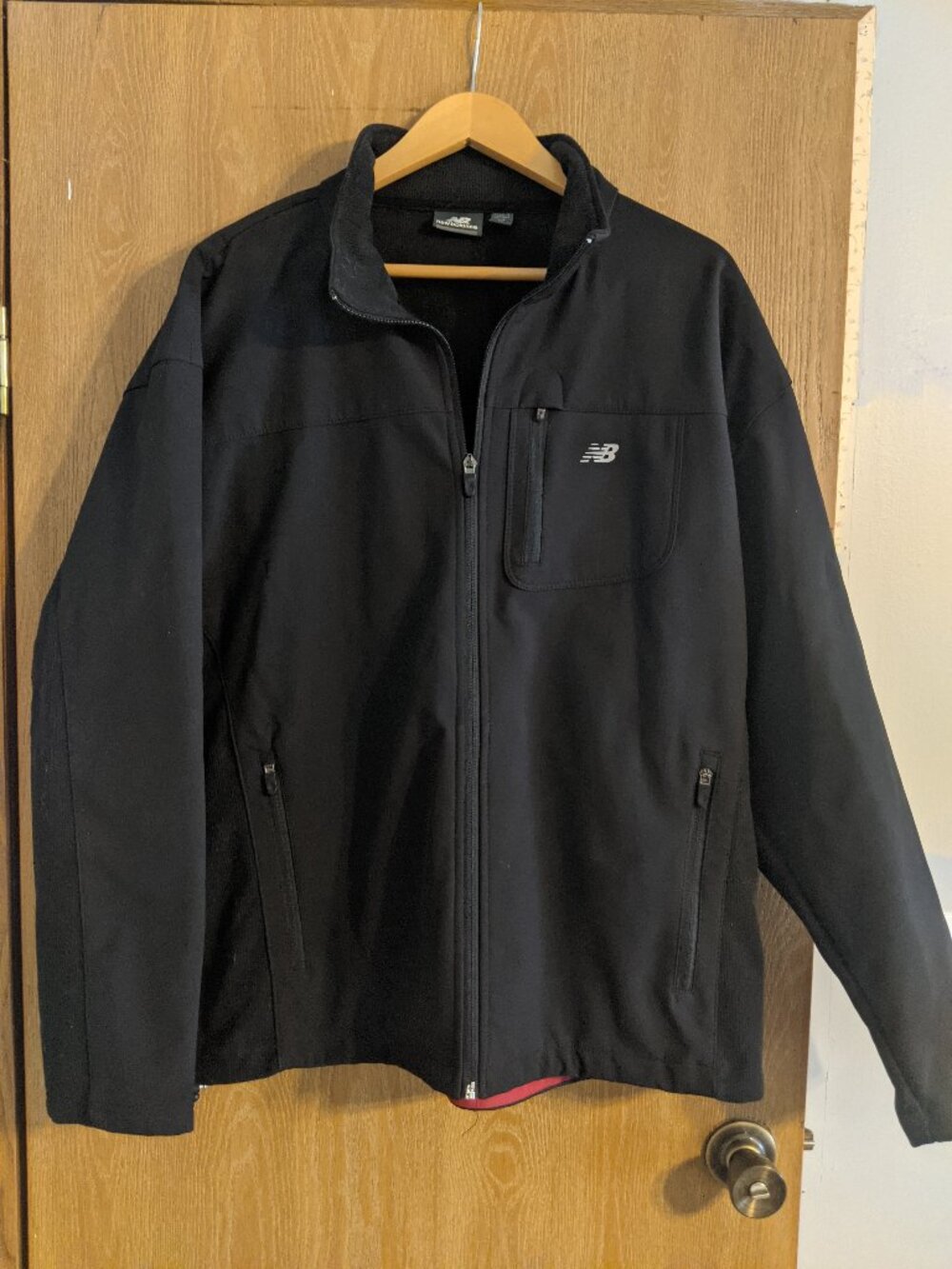 New Balance Black Full Zip Athletic Jacket XL